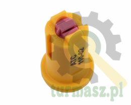 Rozpylacz dwustrumieniowy antyznoszeniowy wkładka ceramiczna żółty Dysza ATC ASJ ( sprzedawane po 20 )