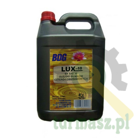 Olej LUX 10 5L BDG