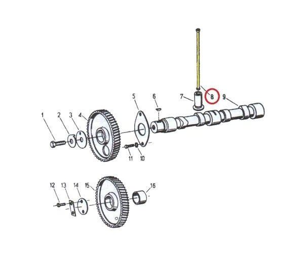 Drążek popychacza C-330