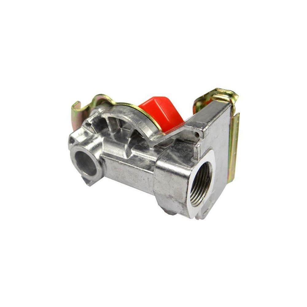 Złącze przewodów powietrza bez zaworu C-330/360/Przyczepa (twarde) x501200 Euro 22x1.5 Czerwone