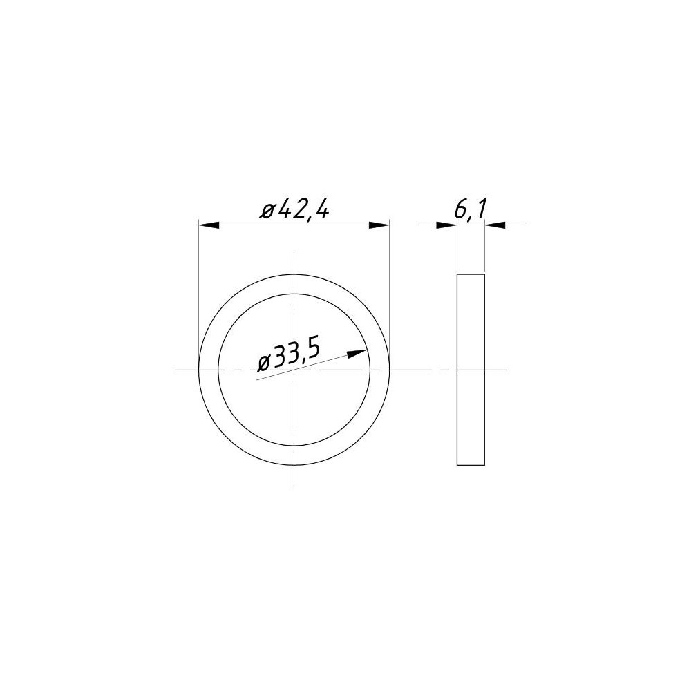 Gniazdo zaworu wydechowego nadwymiar 0,50 C-330 ( sprzedawane po 20 )