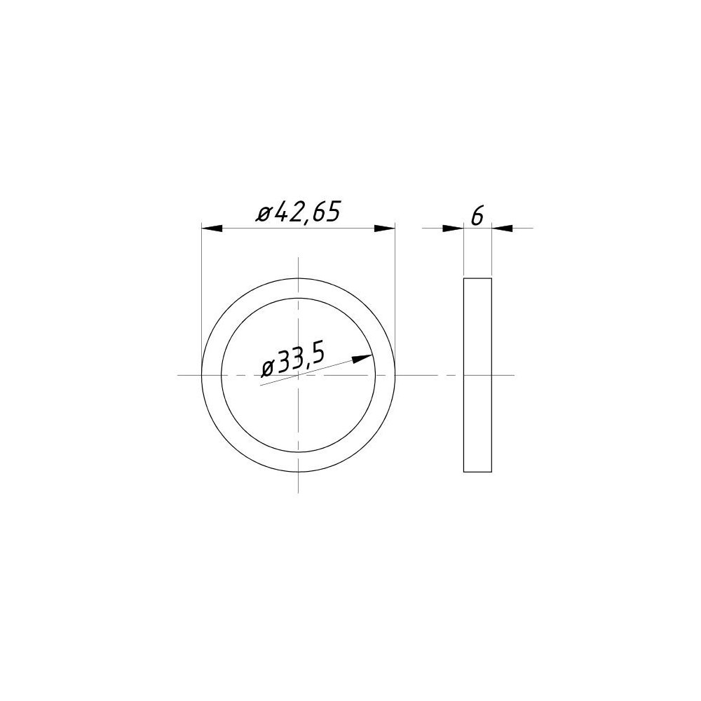Gniazdo zaworu wydechowego nadwymiar 0,75 C-330