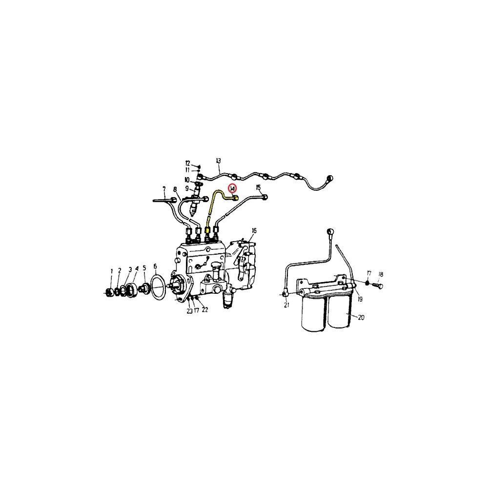 Przewód III cylindra. C-360