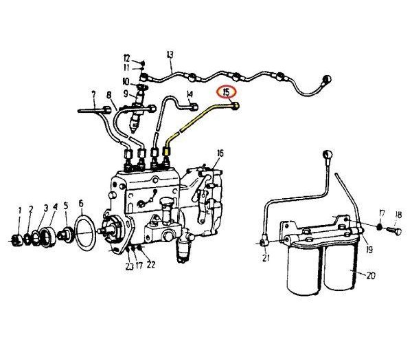 Przewód IV cylindra C-360