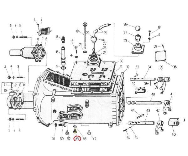 Korek spustu oleju C-360
