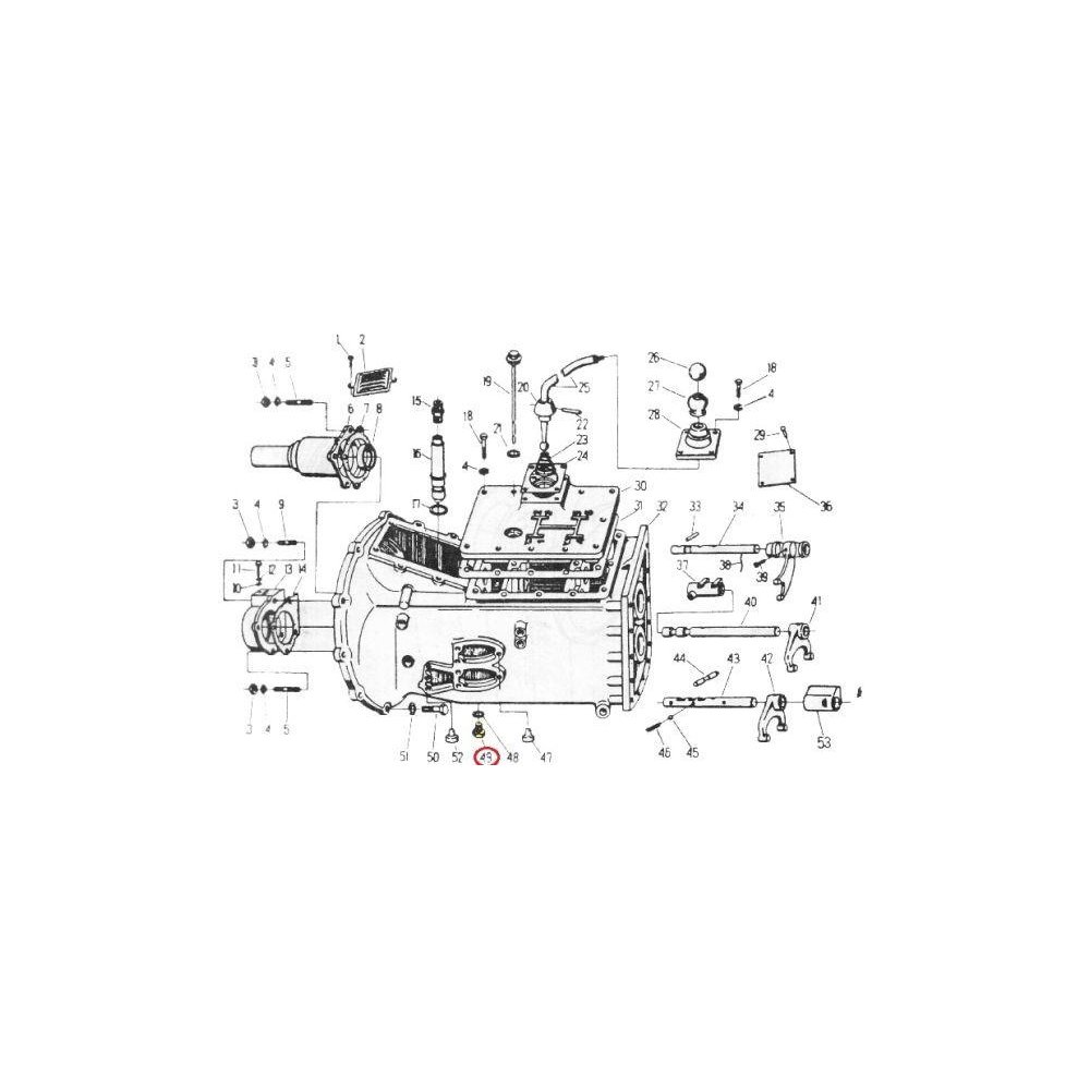 Korek spustu oleju C-360