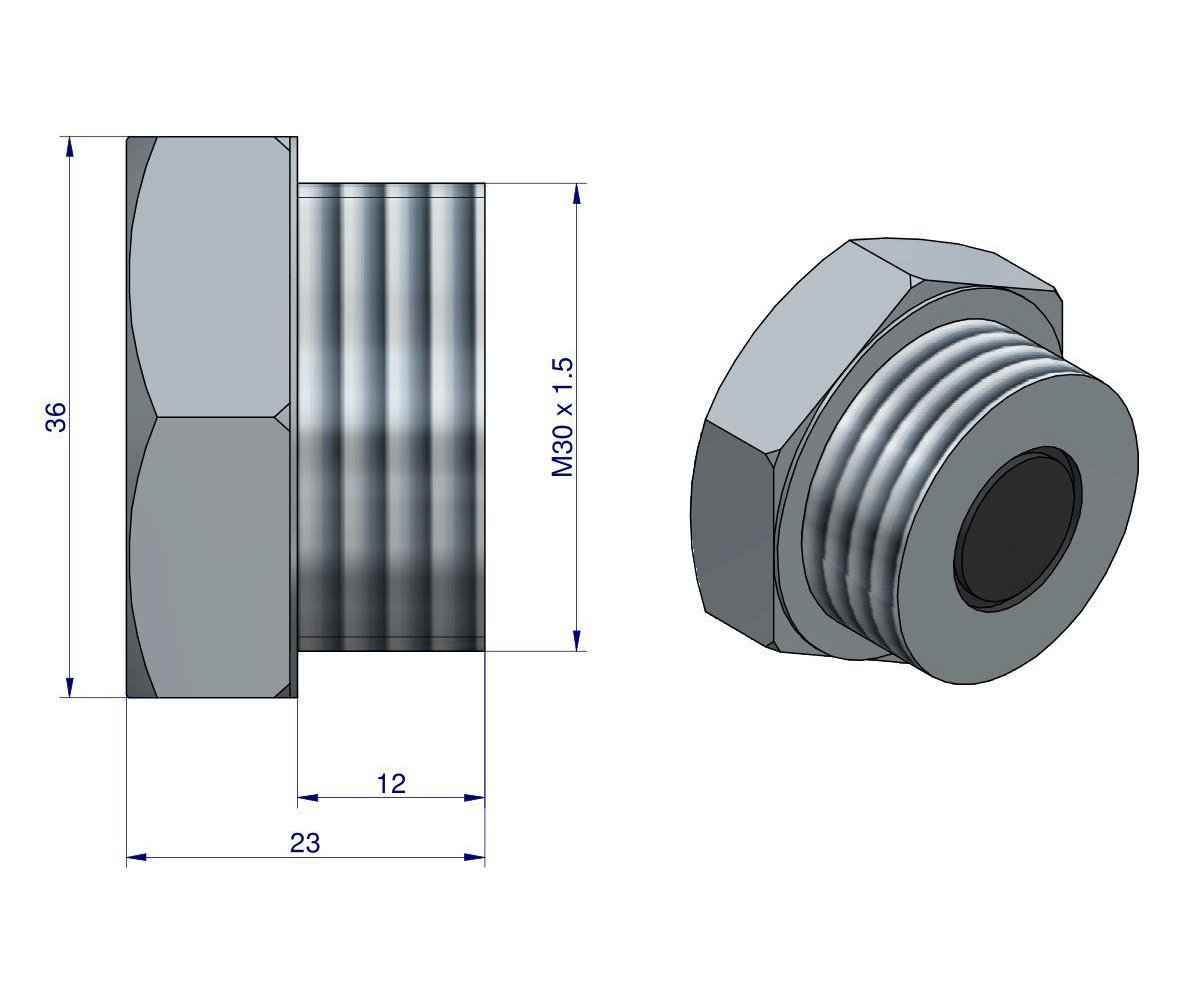 Korek spustu oleju C-360