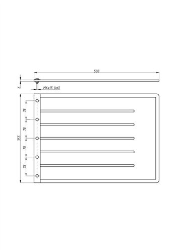Chlapacz, osłona przeciwbłotna tylna C-360 przyczepa D-47 7030150010