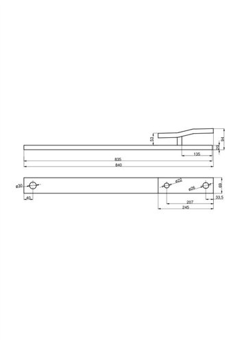 Listwa zaczepu polowego C-4011