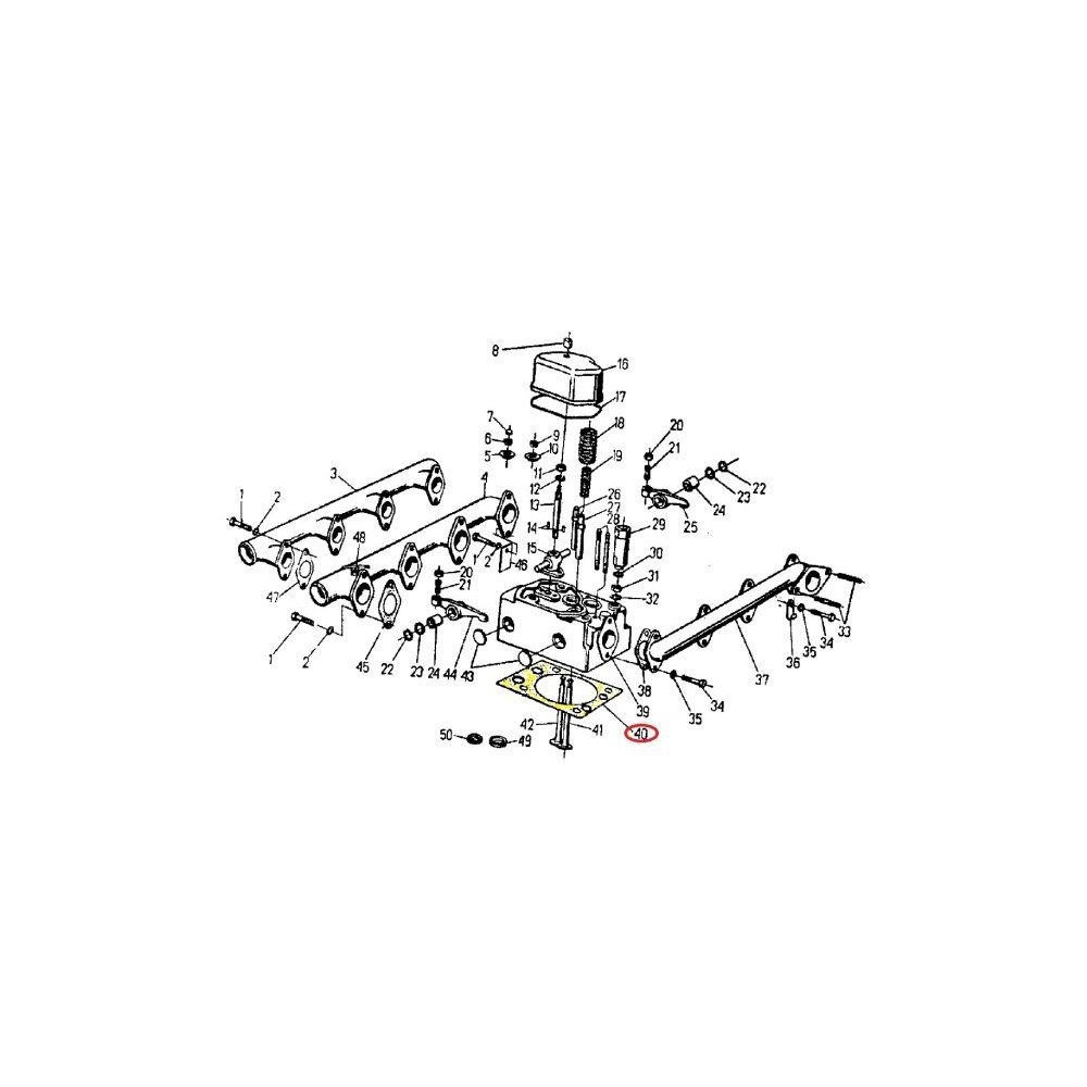 Uszczelka głowicy 46505130 C-360 ( sprzedawane po 25 )
