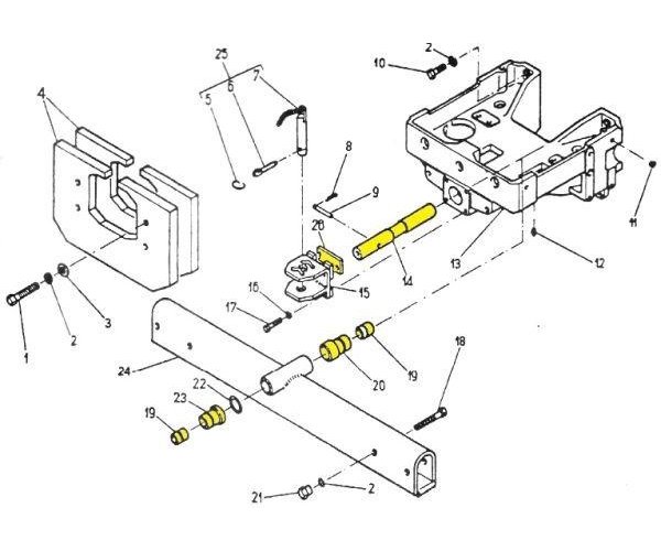 SWORZEŃ KPL. OSI PŁASKIEJ C-330/360
