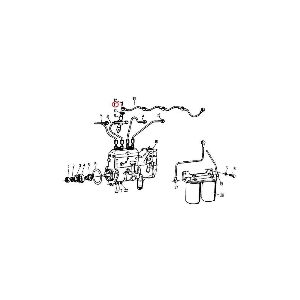 Podkładka sprężynowa pompy wody M8 C-330