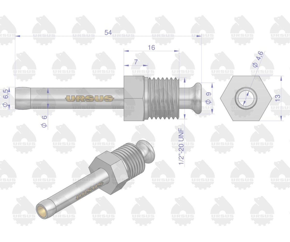 Krócie pompki paliwa C-360 3P ORYGINAŁ URSUS