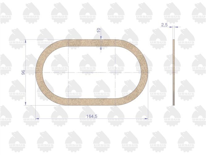 Komplet - zestaw uszczelek silnikowy 2022766U C-330 ORYGINAŁ URSUS