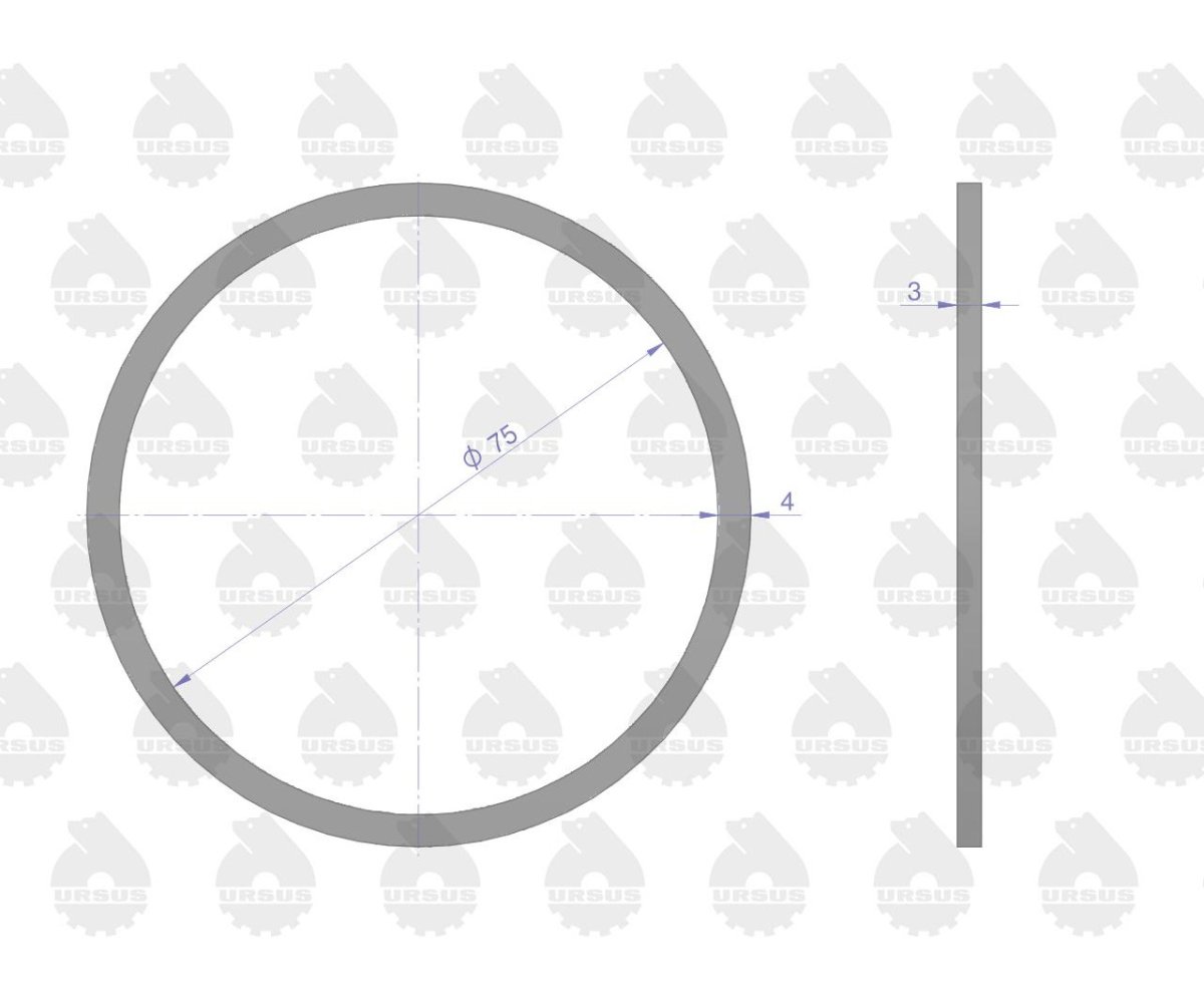 Komplet - zestaw uszczelek silnikowy 2022766U C-330 ORYGINAŁ URSUS