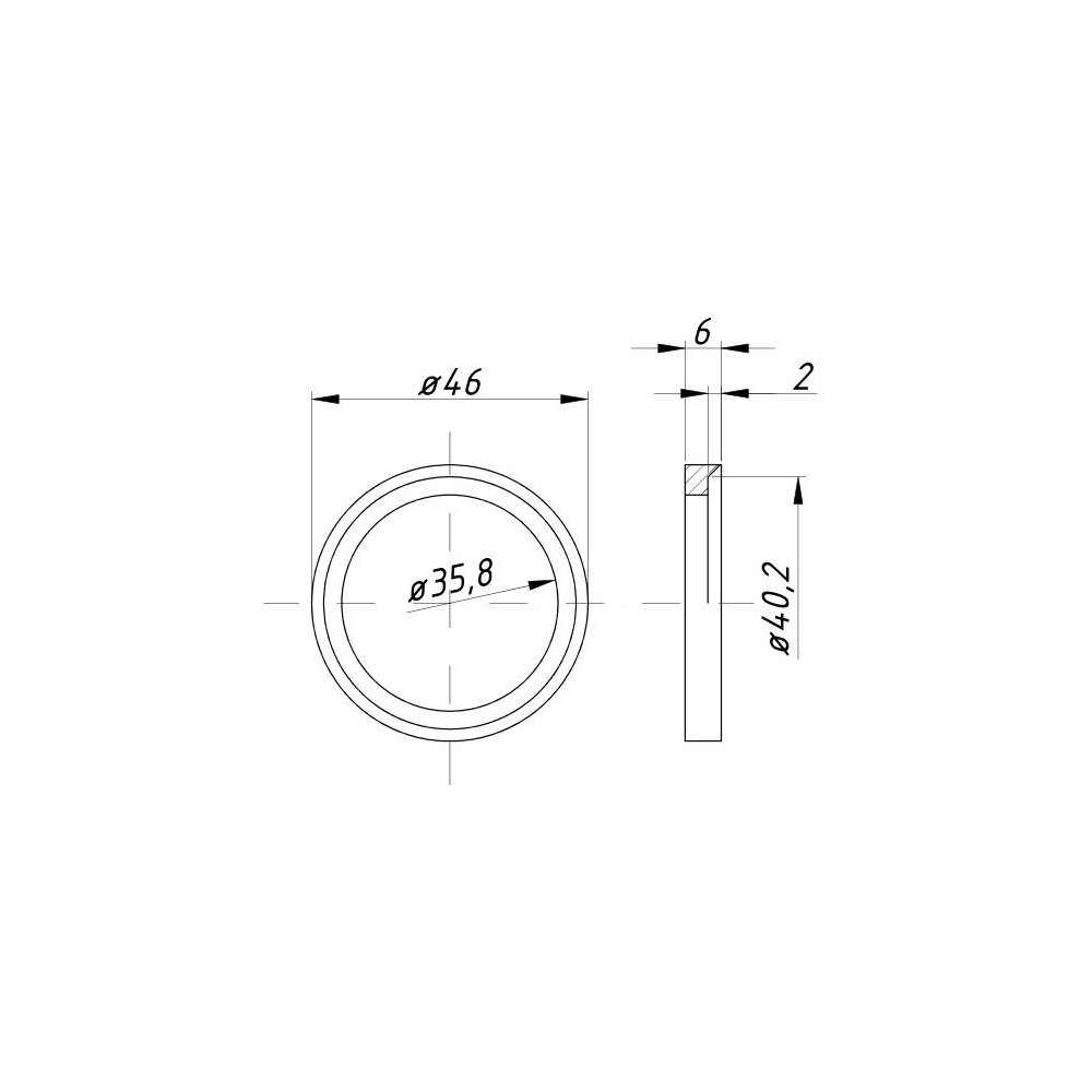 Gniazdo zaworu ssącego C-360 ( sprzedawane po 10 )