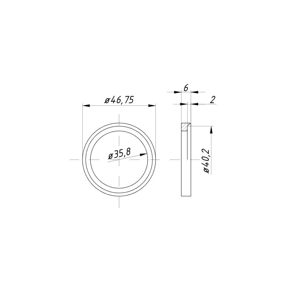 Gniazdo zaworu ssącego nadwymiar 0,75 C-360