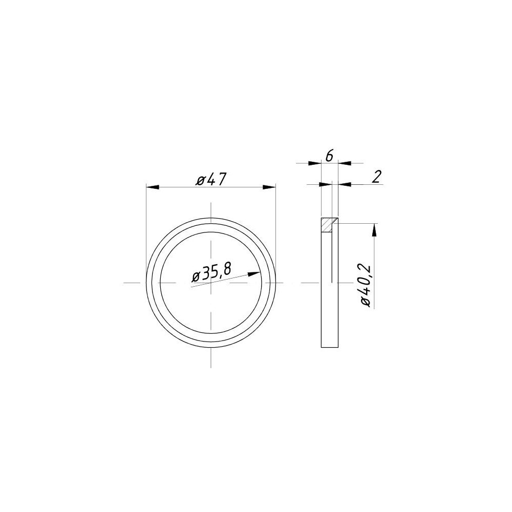 Gniazdo zaworu ssącego nadwymiar 1,00 C-360 ( sprzedawane po 20 )