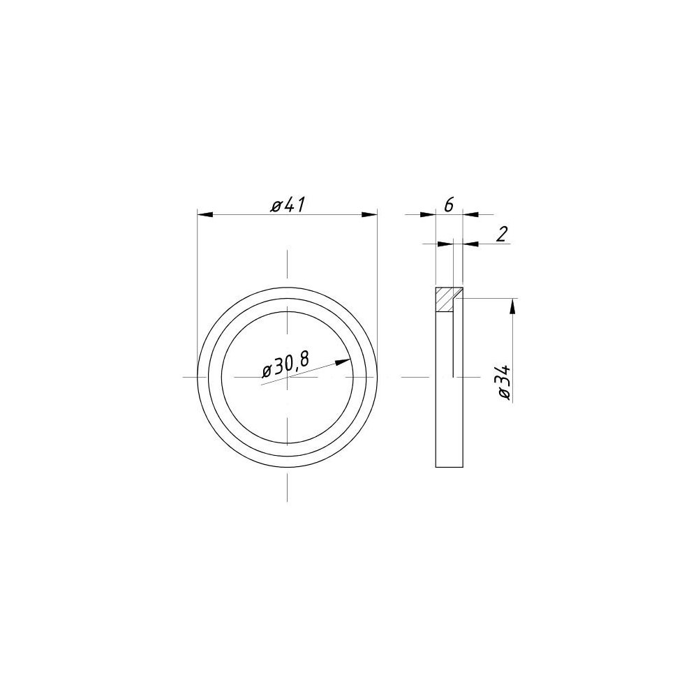 Gniazdo zaworu wydechowego C-360 ( sprzedawane po 10 )