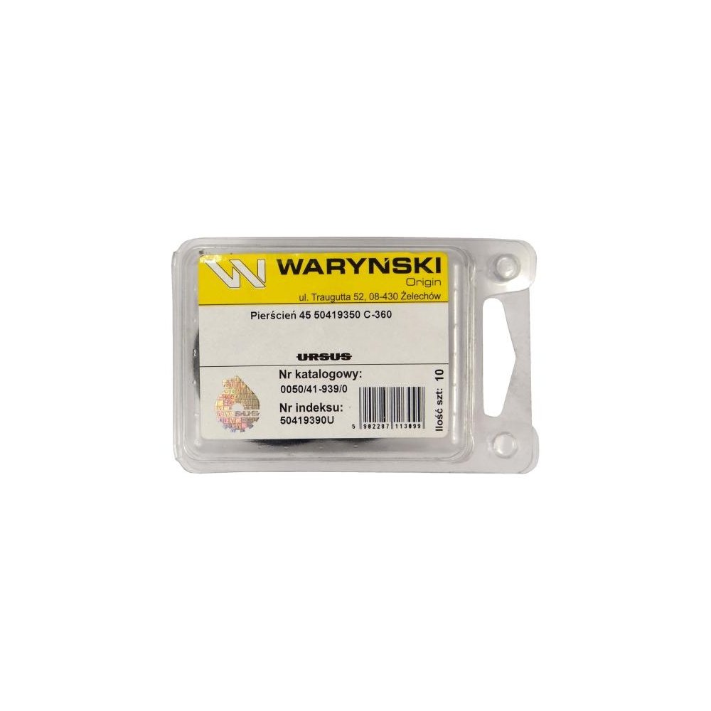 Pierścień 45 50419350 sprzedawane po 10 C-360 ORYGINAŁ URSUS