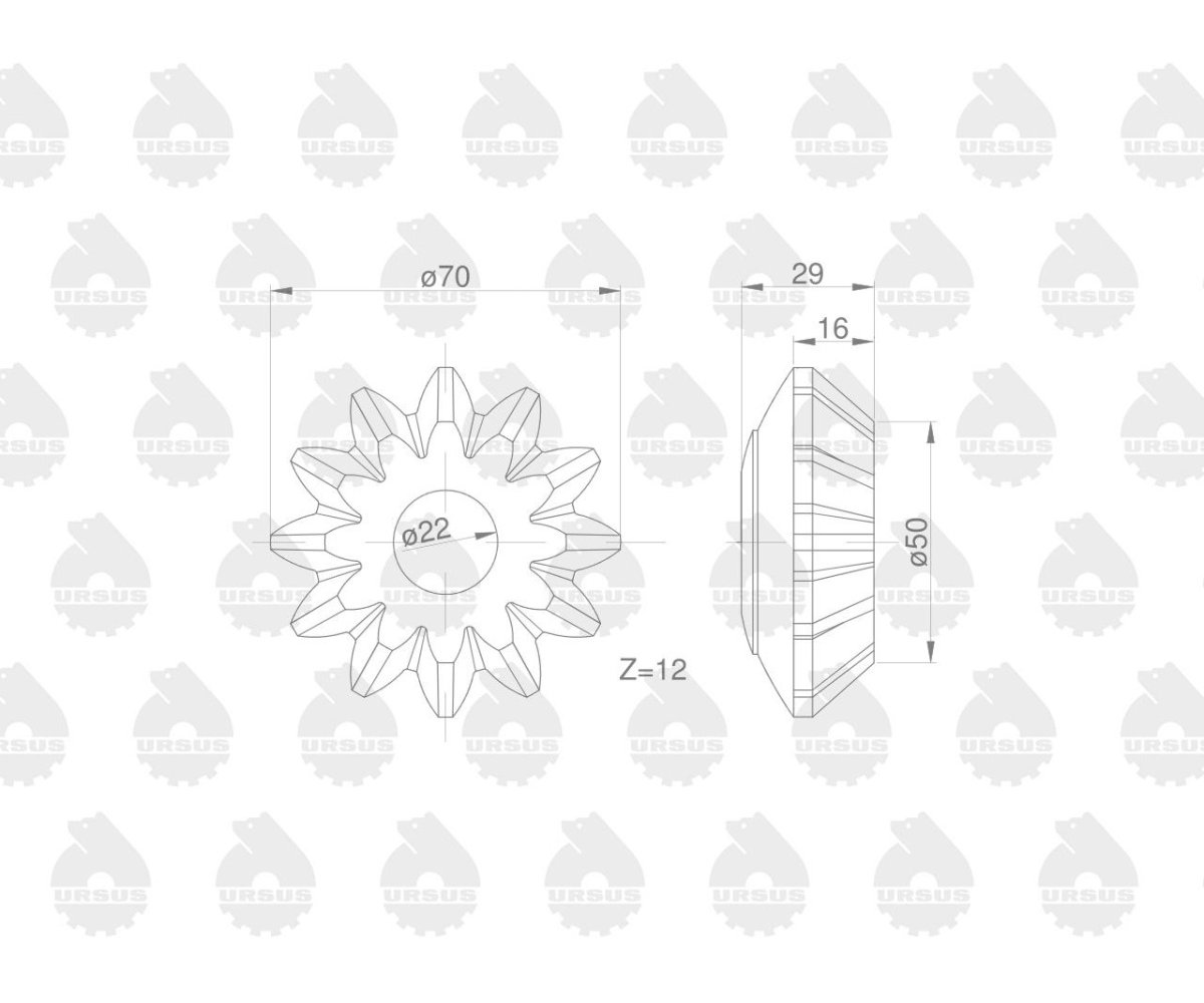 Satelita C-360 ORYGINAŁ URSUS
