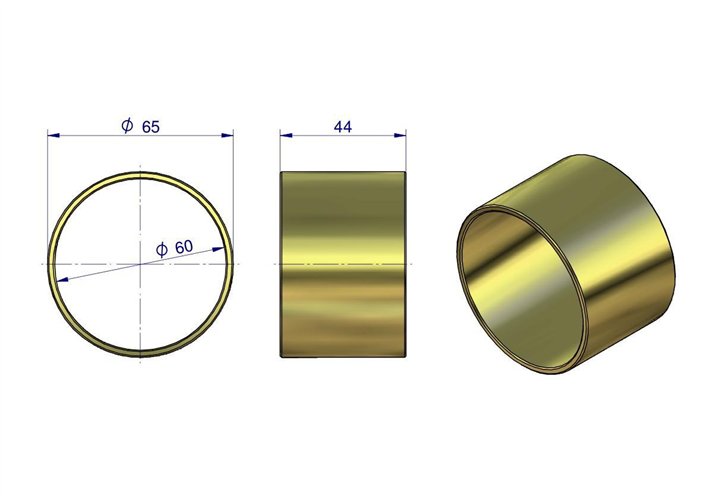 Tuleja wału podnośnika C-360