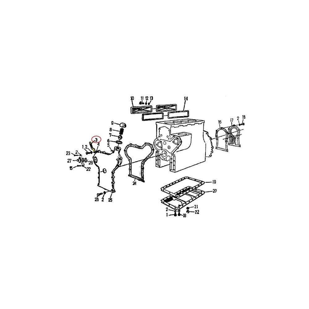 Jarzmo prądnicy C-360