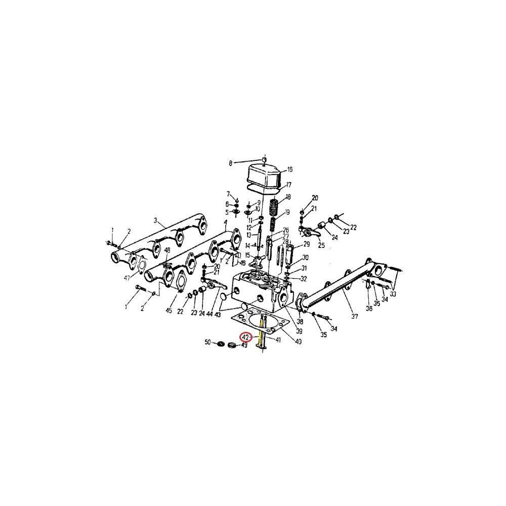 Zawór ssący C-360 ORYGINAŁ URSUS ( sprzedawane po 4 )