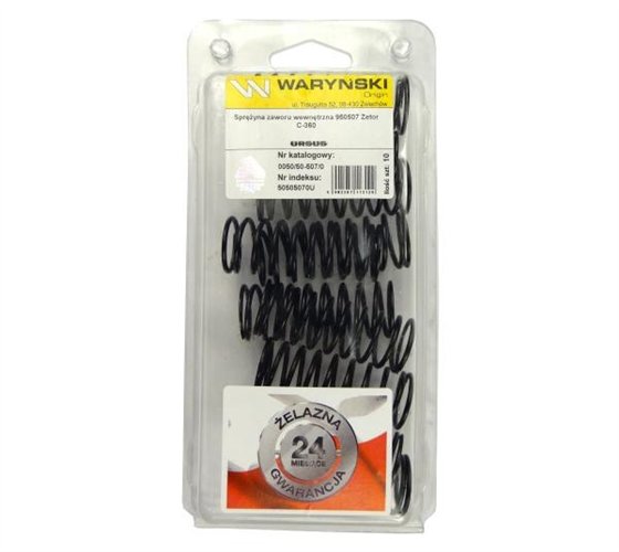 Sprężyna zaworu wewnętrzna 950507 Zetor sprzedawane po 10 C-360 ORYGINAŁ URSUS