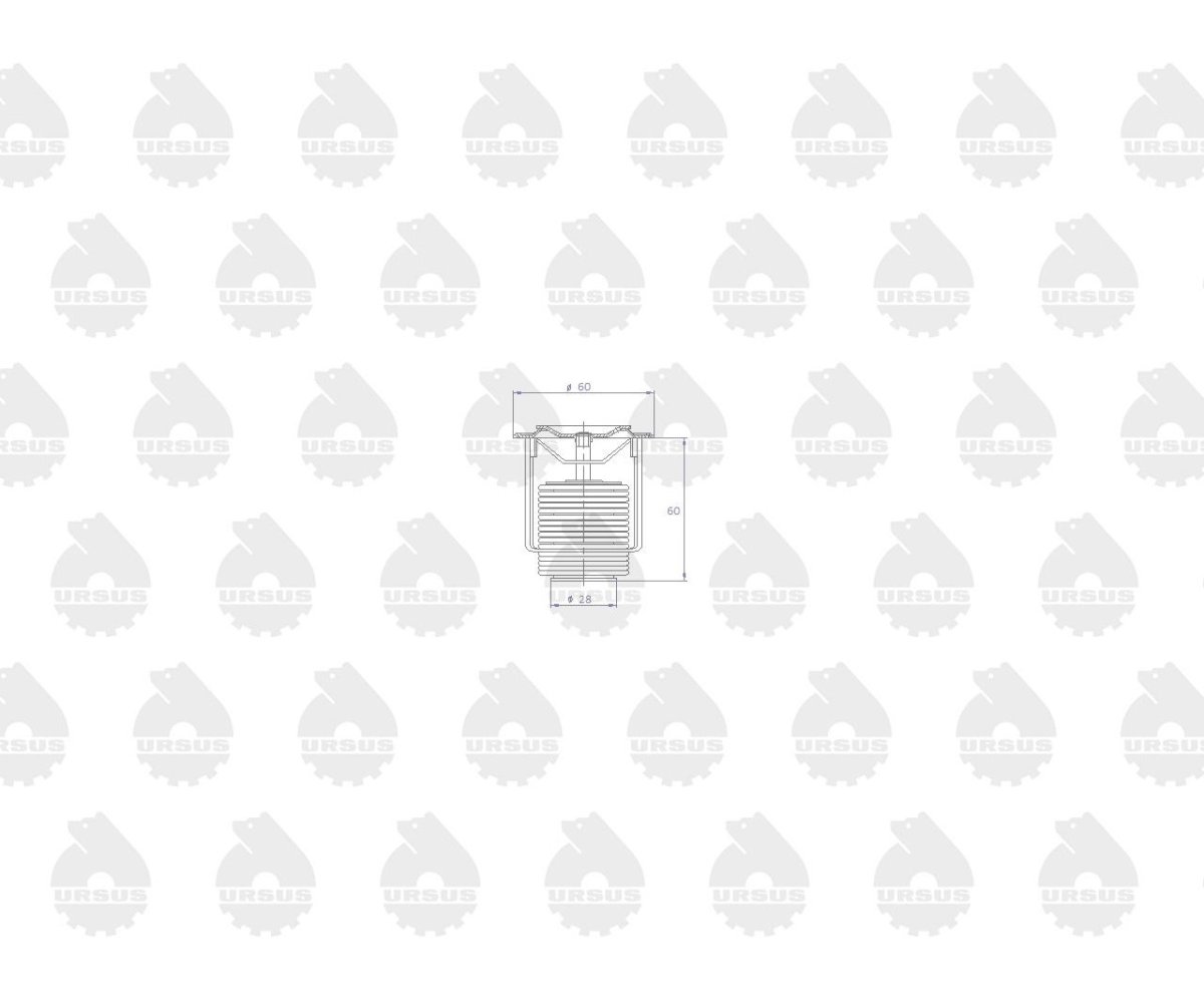 Termostat mieszkowy C-360 ORYGINAŁ URSUS