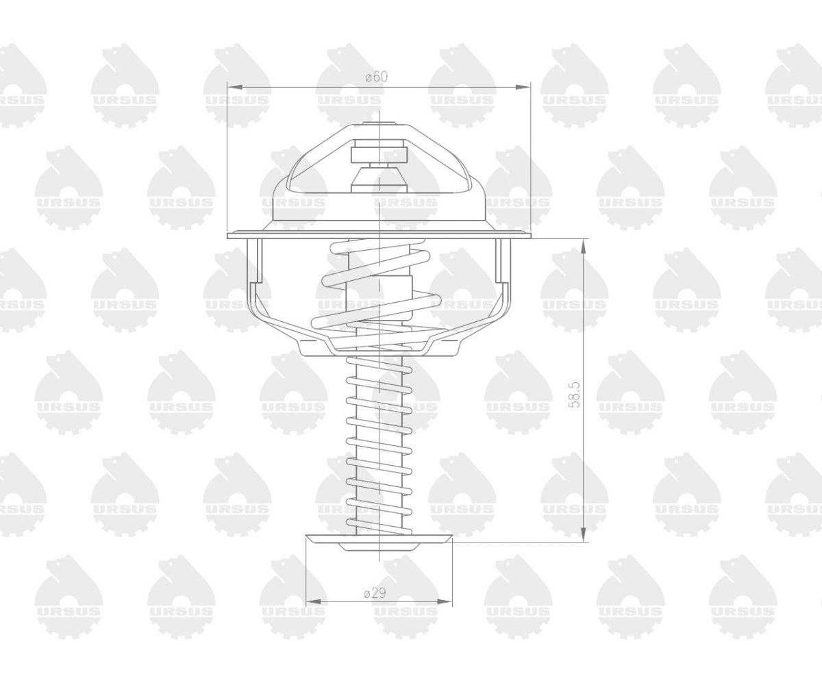 Termostat C-360 ORYGINAŁ URSUS