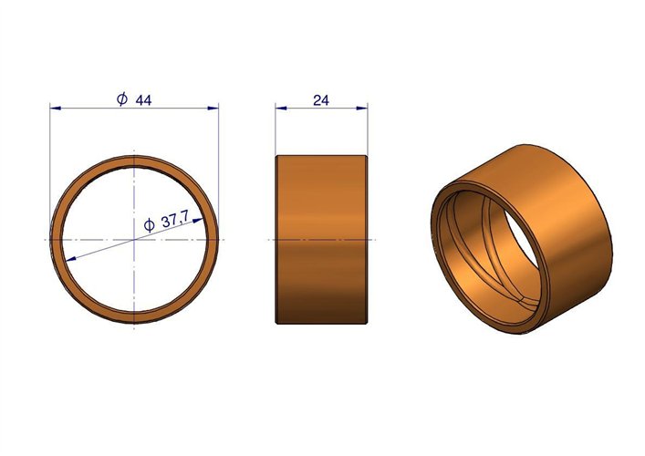 Tuleja tulei napędu pompy C-360
