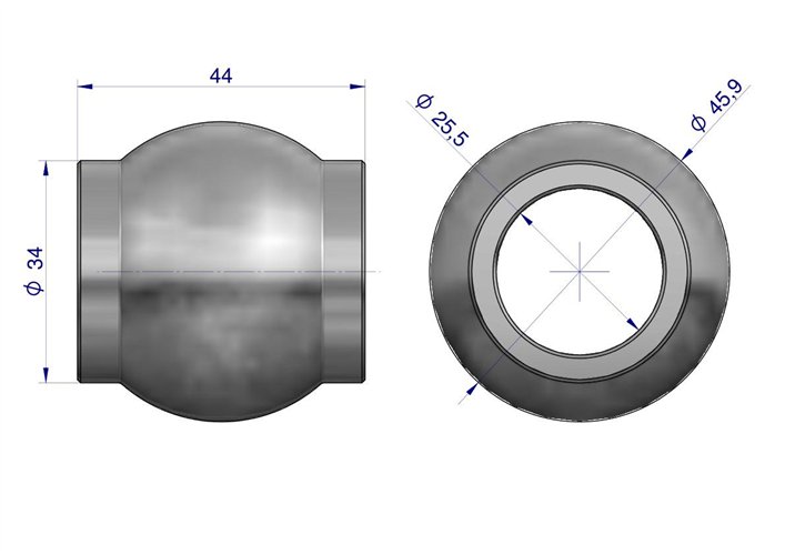 Kula ramienia podnośnika C-360