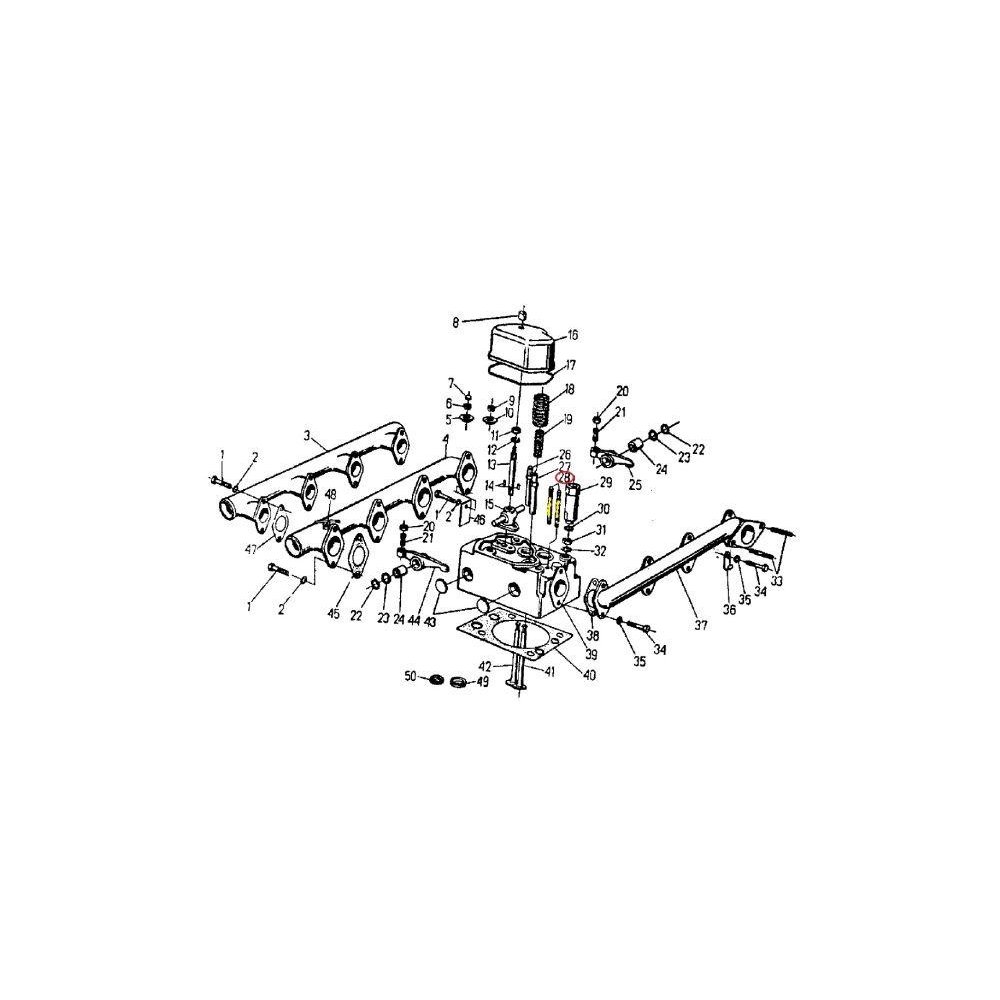 Śruba dwustronna wtryskiwacza C-360 ( sprzedawane po 20 )