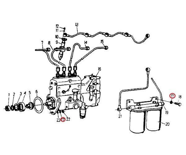 Podkładka sprężysta M-10 pompy wody C-360