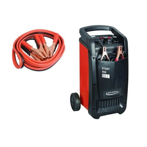 Prostownik z rozruchem WELDMAN START 450 12/24V