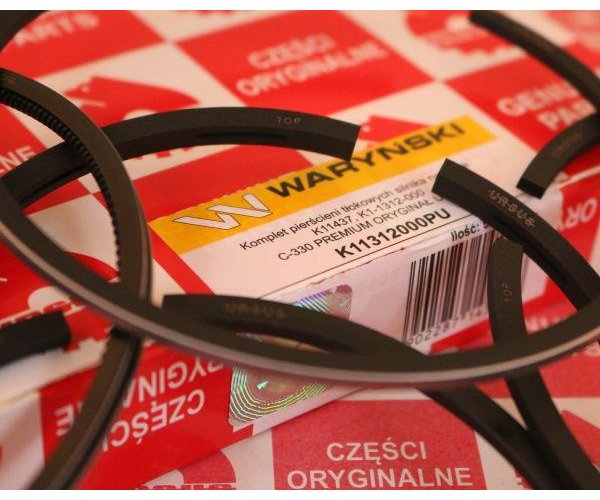 Komplet pierścieni tłokowych silnika 1-tłok K41310. K1-1310-000 C-360 PREMIUM ORYGINAŁ URSUS