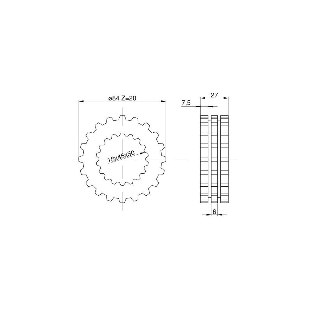 Tuleja skrzyni przekładniowej C-385