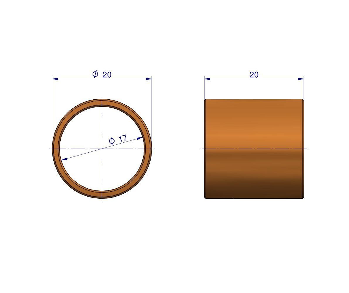 Tuleja dystansowa C-385