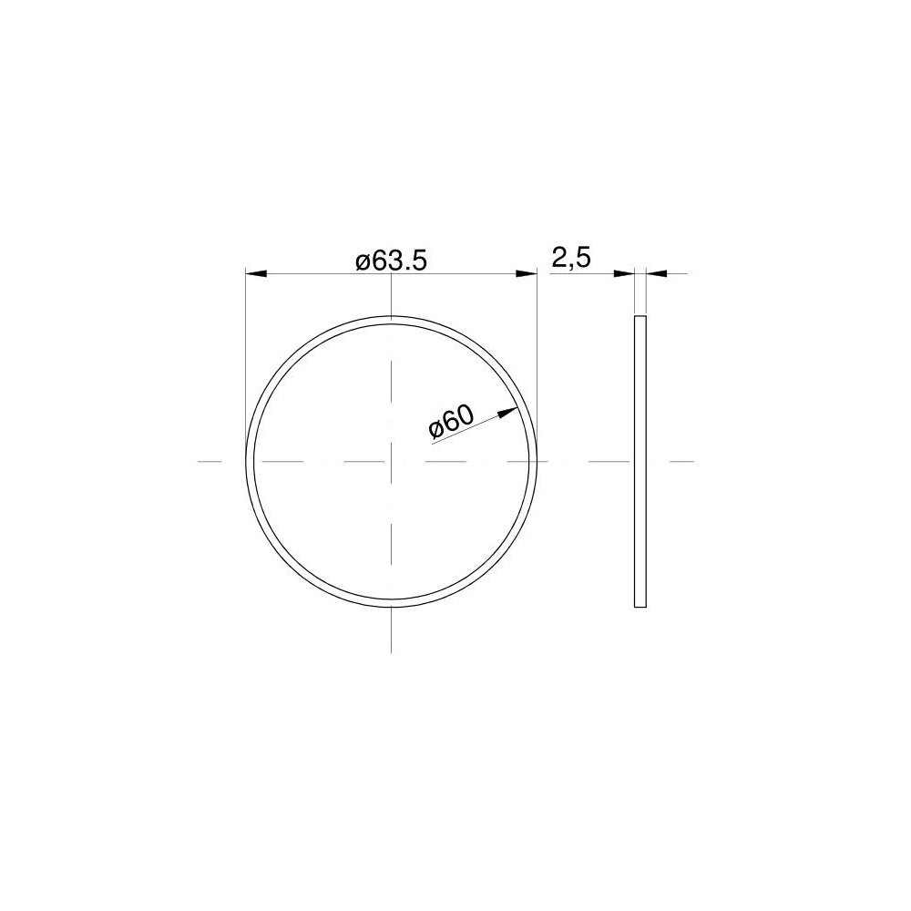 Pierścień dystansowa skrzyni biegów 80121162 C-385