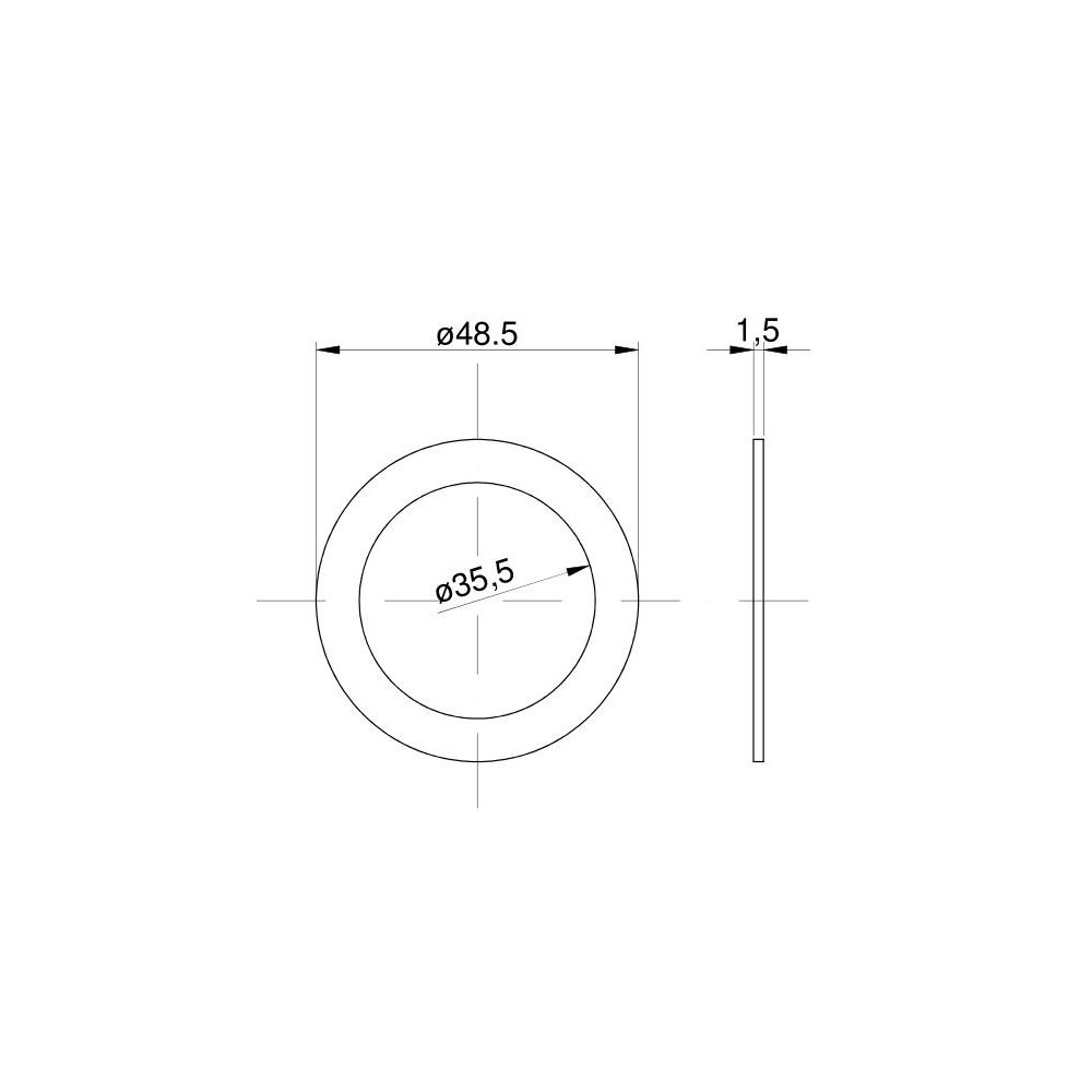 Podkładka cierna wzmacniacza momentu C-385