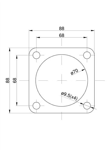 Uszczelka pokrywy skrzyni C-385