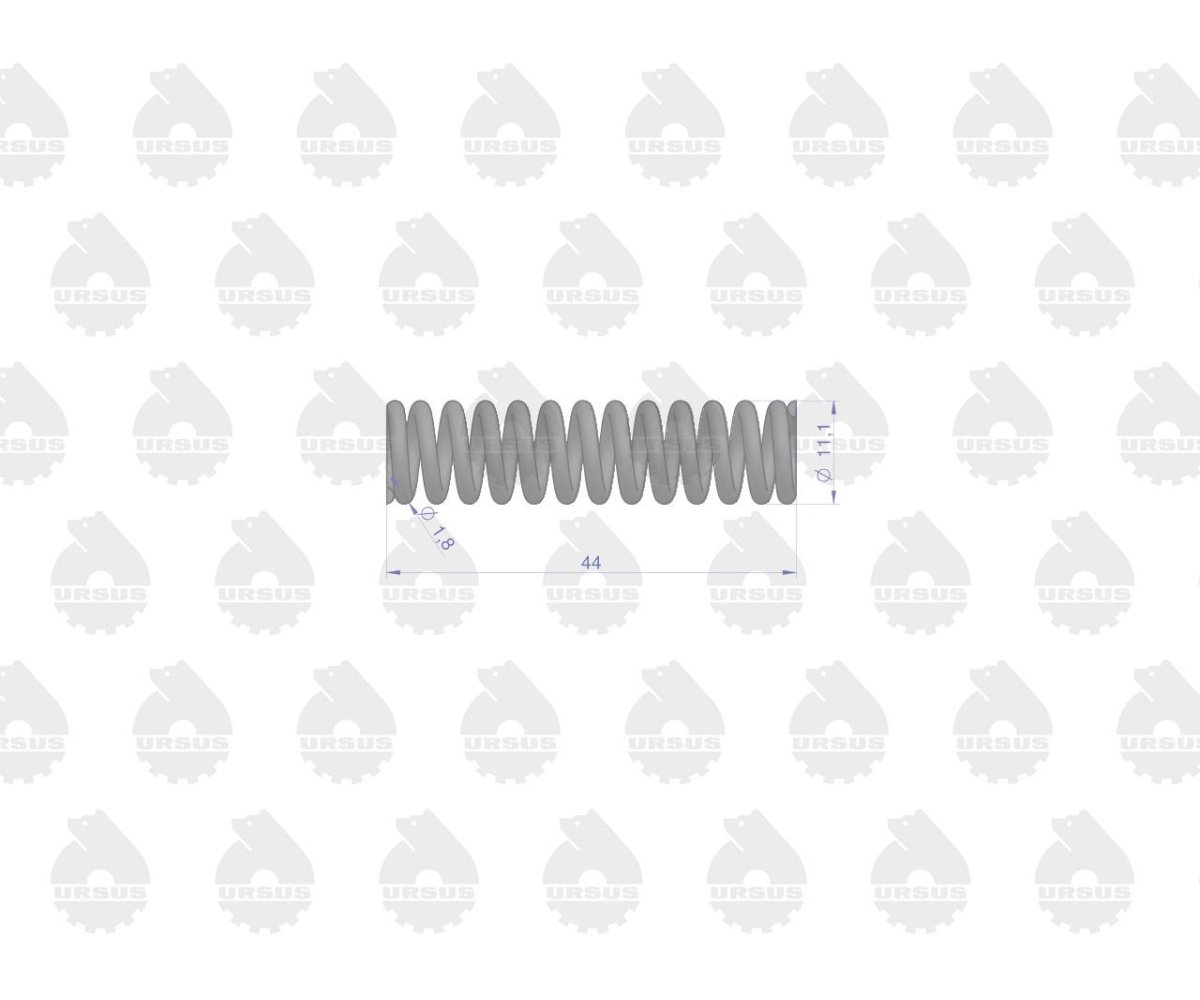 Sprężyna wzmacniacza momentu dł sprzedawane po 10 C-385 ORYGINAŁ URSUS
