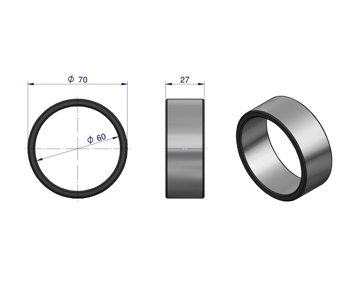 Tuleja wału 86457032 C-385