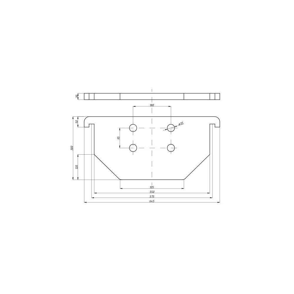 Obciążnik przedni 30kg C-385