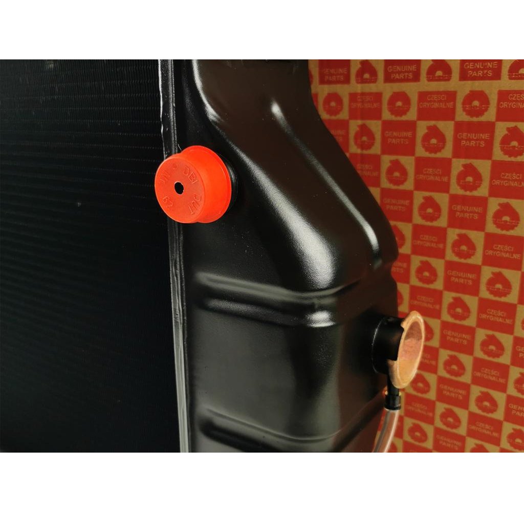 Chłodnica miedziana mocowanie boczne C-1012/1014 turbo C-385 ORYGINAŁ URSUS