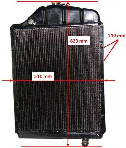 Chłodnica miedziana C-912/914 RM bez turbo