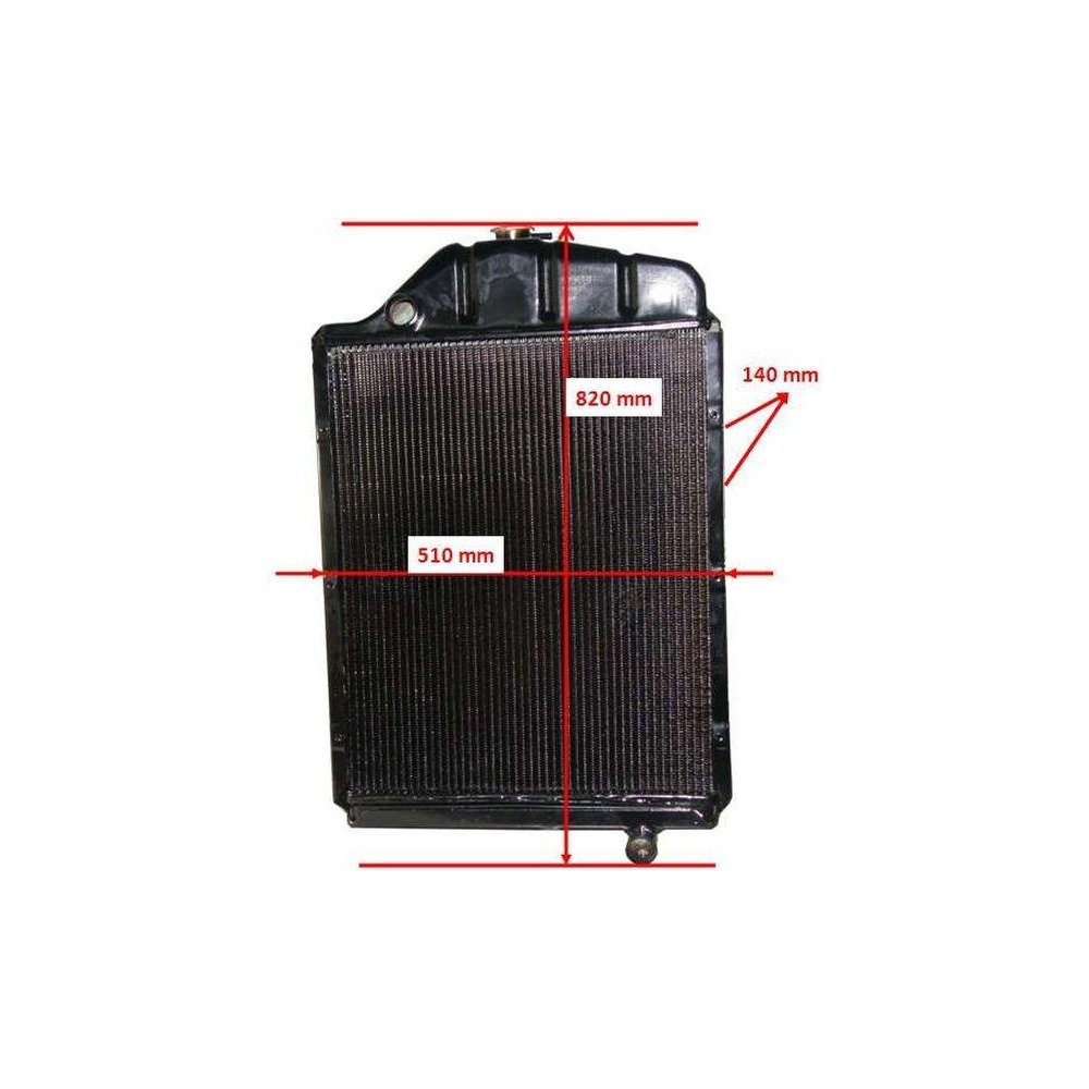 Chłodnica miedziana C-912/914 RM bez turbo