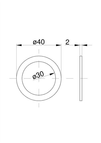 Pierścień oporowy skrzyni biegów 86121012 C-385