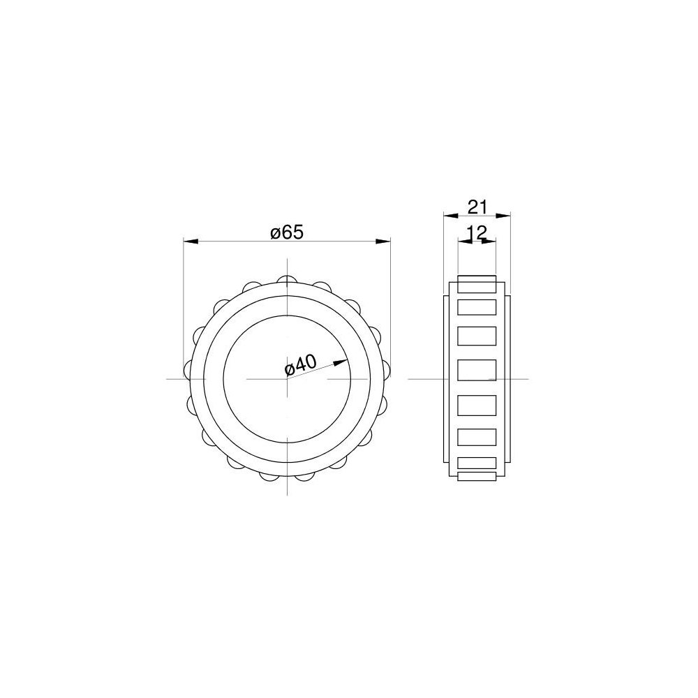 Złożenie łożysko igiełkowe PLC C-385